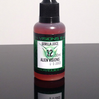 Alien Visions E-juice ゴリラ・ジュース 30ml