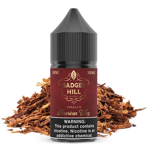 Badger Hill Reserve SALTS アメリカン・ウェイ 30ml