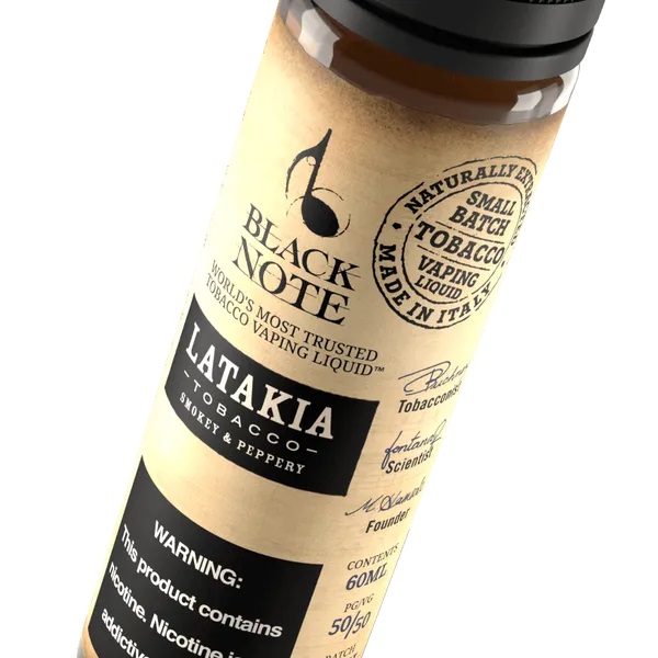 Black Note ラタキア・タバコ 60ml (旧名：カルテット)