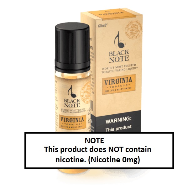 Black Note バージニア・タバコ 60ml (旧名：プレリュード)  (日本国内配送)