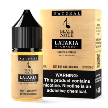 Black Note Salt ラタキア・タバコ 30ml 