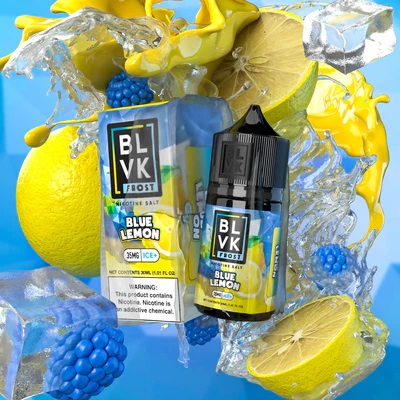 BLVK Frost E-Liquid ブルーレモンアイス+ Nicotine Salt 30ml