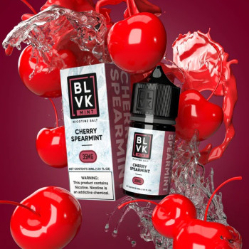 BLVK Mint E-Liquid チェリースペアミント Nicotine Salt 30ml