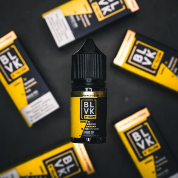 BLVK YELLOW - マンゴー・バナナ・アイス Nicotine Salt  30ml