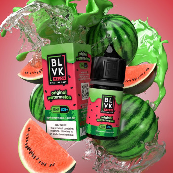BLVK Melon E-Liquid オリジナルウォーターメロン Nicotine Salt 30ml