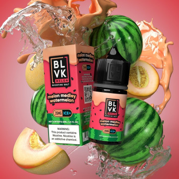 BLVK Melon E-Liquid ウォーターメロン・メロン・メドレー Nicotine Salt 30ml