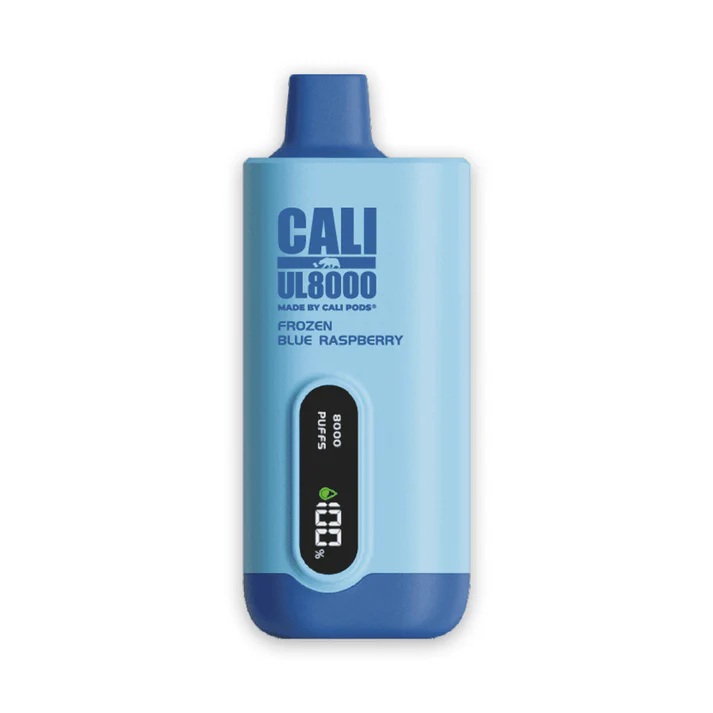 Cali UL8000 使い捨てデバイス - フローズンブルーラズベリー