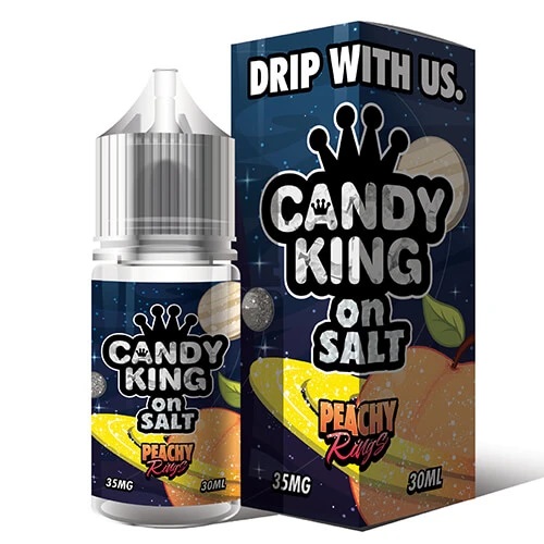 Candy King On Salts ピーチーリングス 30ml
