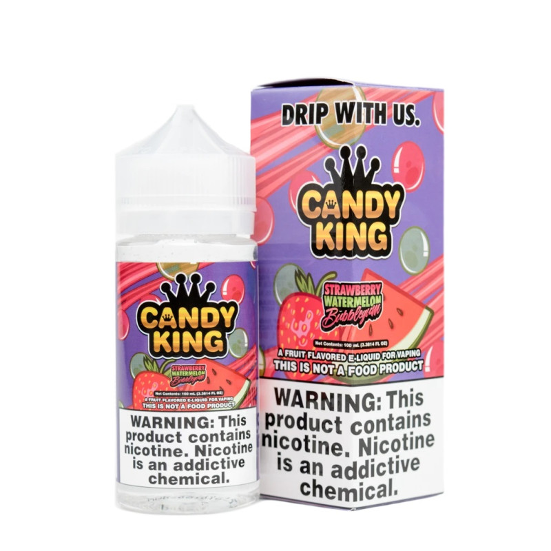 Candy King ストロベリー・ウォーターメロン・バブルガム 100ml
