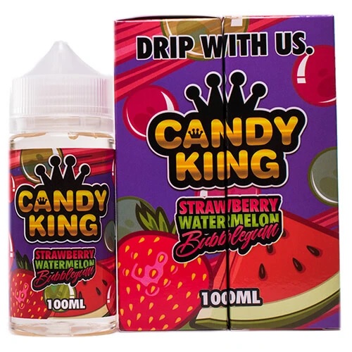 Candy King ストロベリー・ウォーターメロン・バブルガム 100ml (日本国内配送)