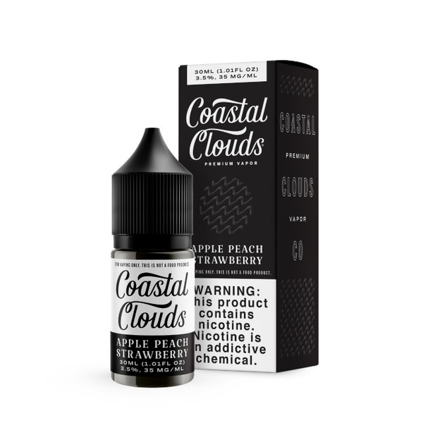 Coastal Clouds Salt アップルピーチストロベリー 30ml