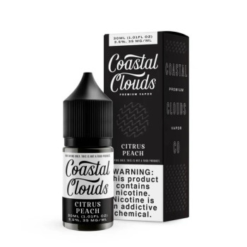Coastal Clouds Salt シトラスピーチ 30ml