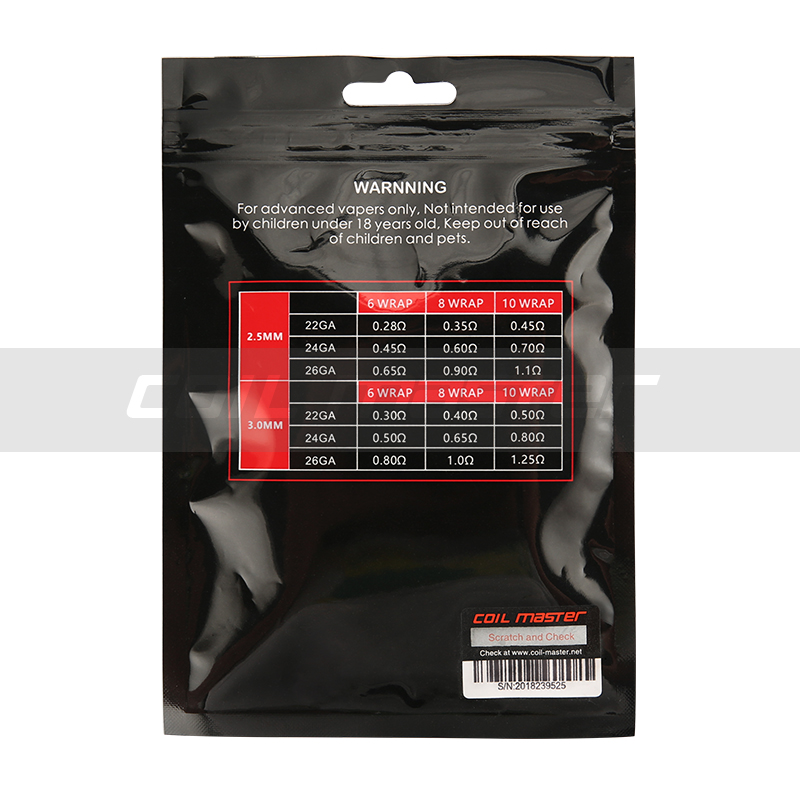 Coil Master COMP ワイヤー (日本国内配送)