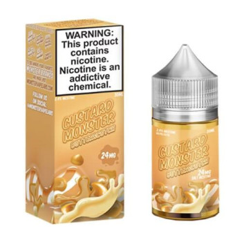 *クリアランスセール* Custard Monster バタースコッチ Nic Salt 30ml