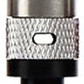 510 ワイドボア14mm エアーフロー調整可能ドリップチップ - デルリン-(フィッティング), アルミニウム, ステンレススチール(マウスピース)