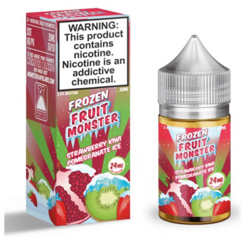 Frozen Fruit Monster ストロベリー・キウイ・ポメグラネイト アイス Nic Salt 30ml