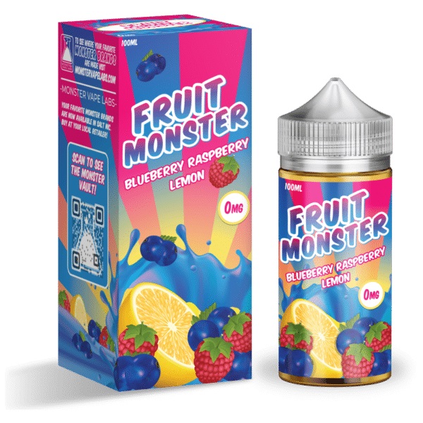 Fruit Monster ブルーベリー・ラズベリー・レモン 100ml (日本国内配送)