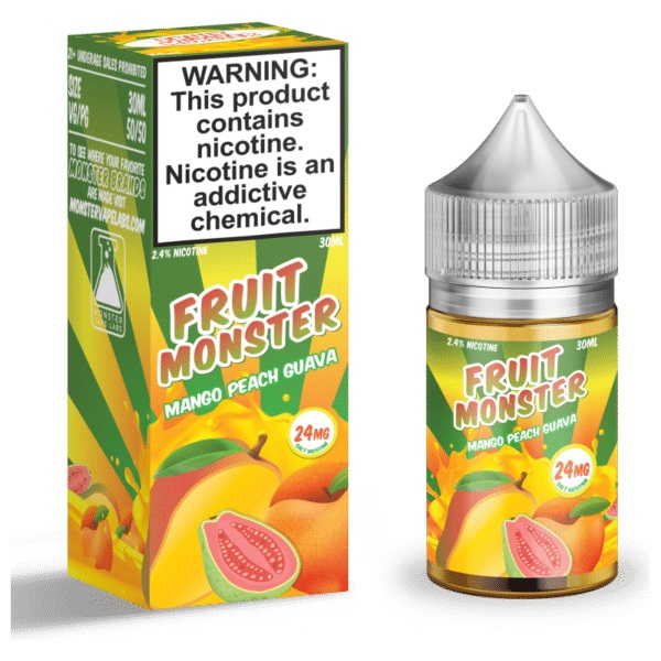Fruit Monster マンゴ・ピーチ・グアバ Nic Salt 30ml