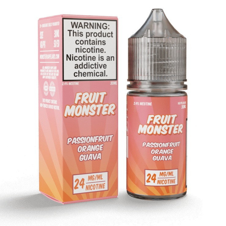 Fruit Monster パッションフルーツ・オレンジ・グアバ Nic Salt 30ml