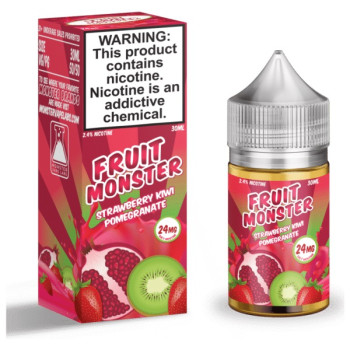 Fruit Monster ストロベリー・キウイ・ポメグラネイト Nic Salt 30ml