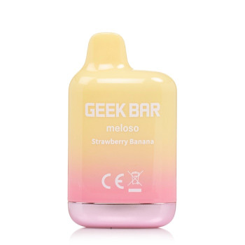 Geek Bar Meloso MINI 1500 使い捨てデバイス - ストロベリーバナナ