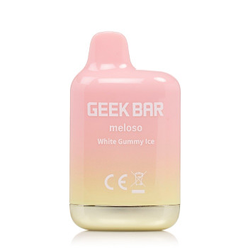 Geek Bar Meloso MINI 1500 使い捨てデバイス - ホワイトグミアイス