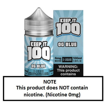 Keep It 100 OG ブルー・スラッシー 100ml (日本国内配送)