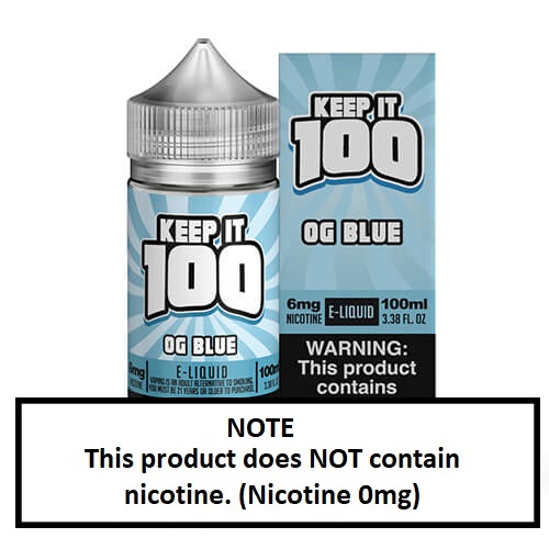 Keep It 100 OG ブルー・スラッシー 100ml (日本国内配送)