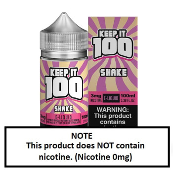 Keep It 100 シェイク 100ml (日本国内配送)
