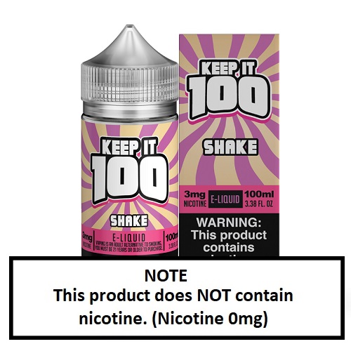 Keep It 100 シェイク 100ml (日本国内配送)