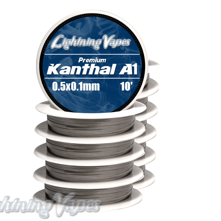 Lightning Vapes Kanthal A1 Resistance リボンフラットワイヤー (日本国内配送)