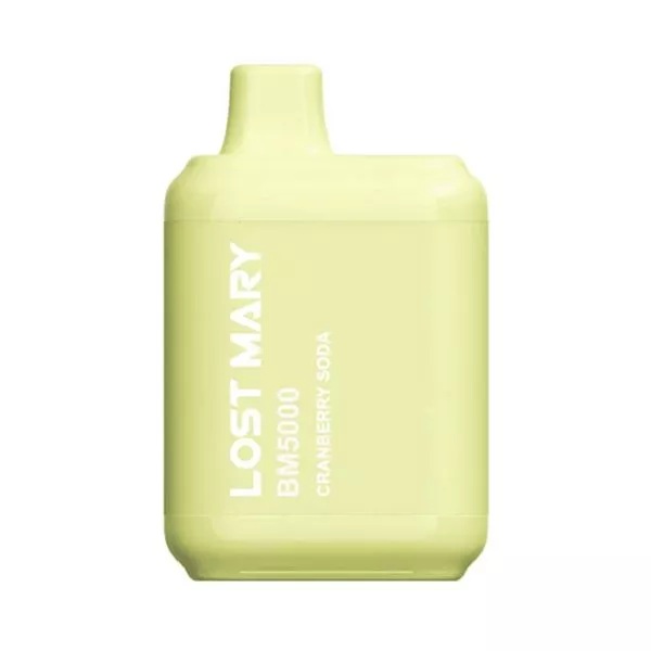 *クリアランスセール* Lost Mary BM5000 使い捨てデバイス - クランベリー・ソーダ