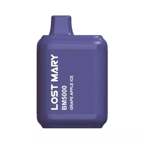 Lost Mary BM5000 使い捨てデバイス - グレープアップルアイス