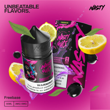 Nasty Juice ブラックカラント・レモネード 60ml (ウィキッドヘイズ)