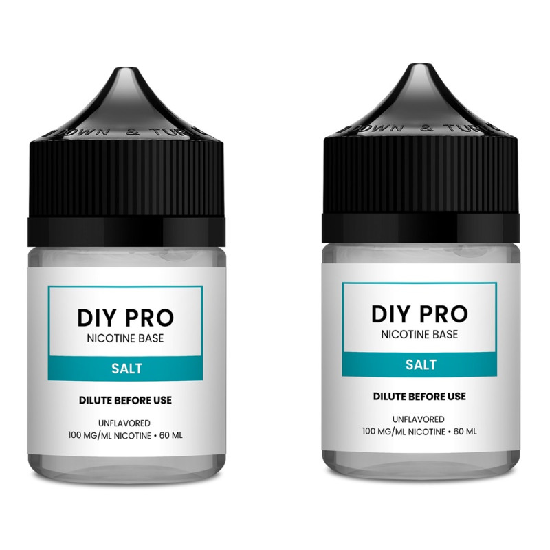 Nicopure DIY PRO - 無味ニコチンソルトリキッド 100mg 120ml (60ml x 2)