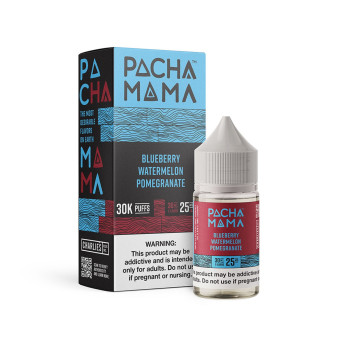 Pachamama Plus+ Salts ブルーベリー・ウォーターメロン・ポメグラネイト 30ml