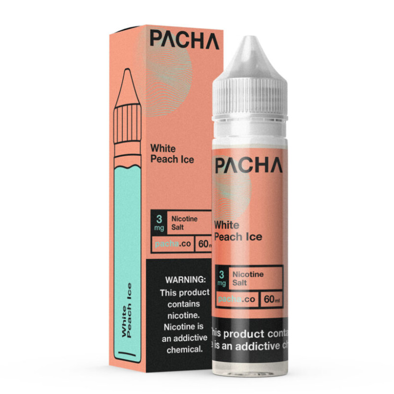 Pacha Syn ホワイトピーチアイス 60ml