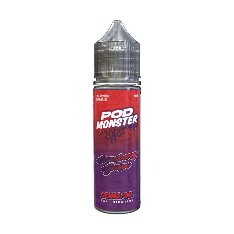 Pod Monster Salt クランベリーグレープ 60ml