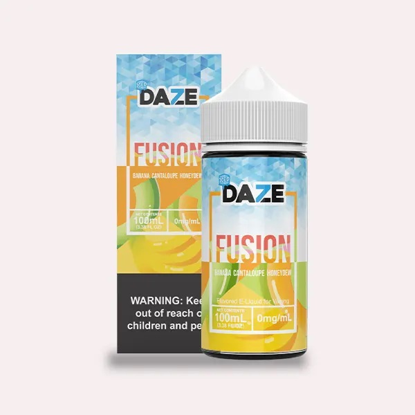 7 Daze Fusion バナナ・カンタロープ・ハニデュー・アイス 100ml