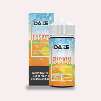 7 Daze Fusion オレンジ・ゆず・タンジェリン ・アイス 100ml (日本国内配送)