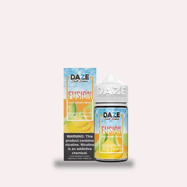 7 Daze Fusion SALT バナナ・カンタロープ・ハニデュー・アイス 30ml