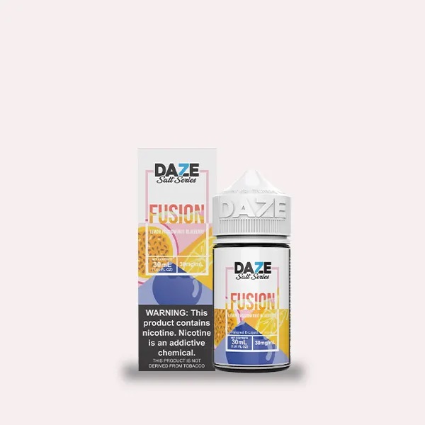 7 Daze Fusion SALT レモン・パッションフルーツ・ブルーベリー 30ml