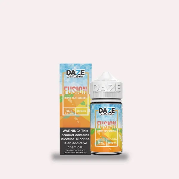 7 Daze Fusion SALT オレンジ・ゆず・タンジェリン ・アイス 30ml