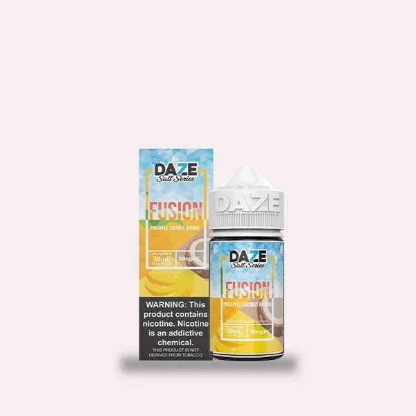 7 Daze Fusion SALT パイナップル・ココナッツ・バナナ・アイス 30ml