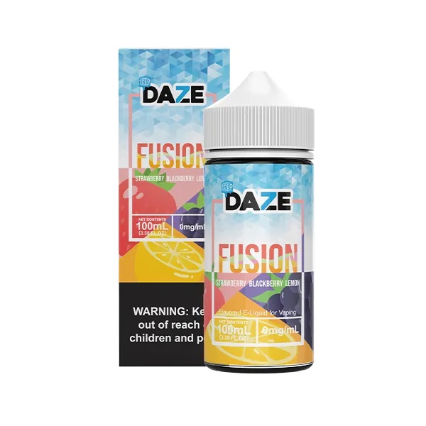 7 Daze Fusion ストロベリー・ブラックベリー・レモン・アイス 100ml (日本国内配送)