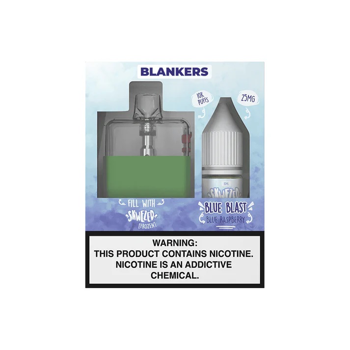 *スペシャルセール* Blankers x Skwezed Pod デバイス with 1 x 10ML Salt Nicotine Eリキッド