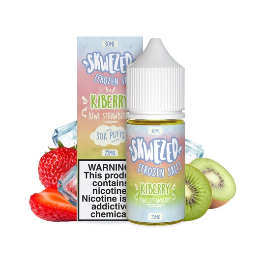 Skwezed Salt フローズンキウイストロベリー (キベリ―) 30ml