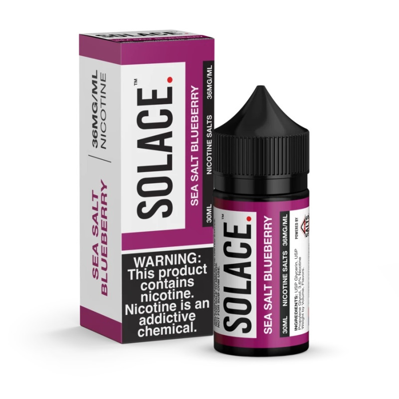 *クリアランスセール* Solace Salts シーソルトブルーベリー 30ml