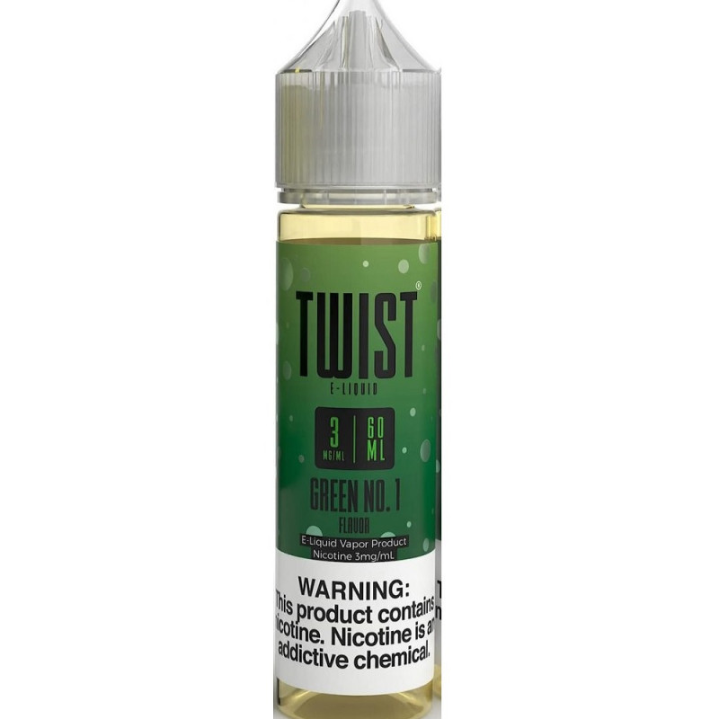 *クリアランスセール* Twist E-Liquids グリーン No.1 60ml (旧名：ハニデュ―チュー)
