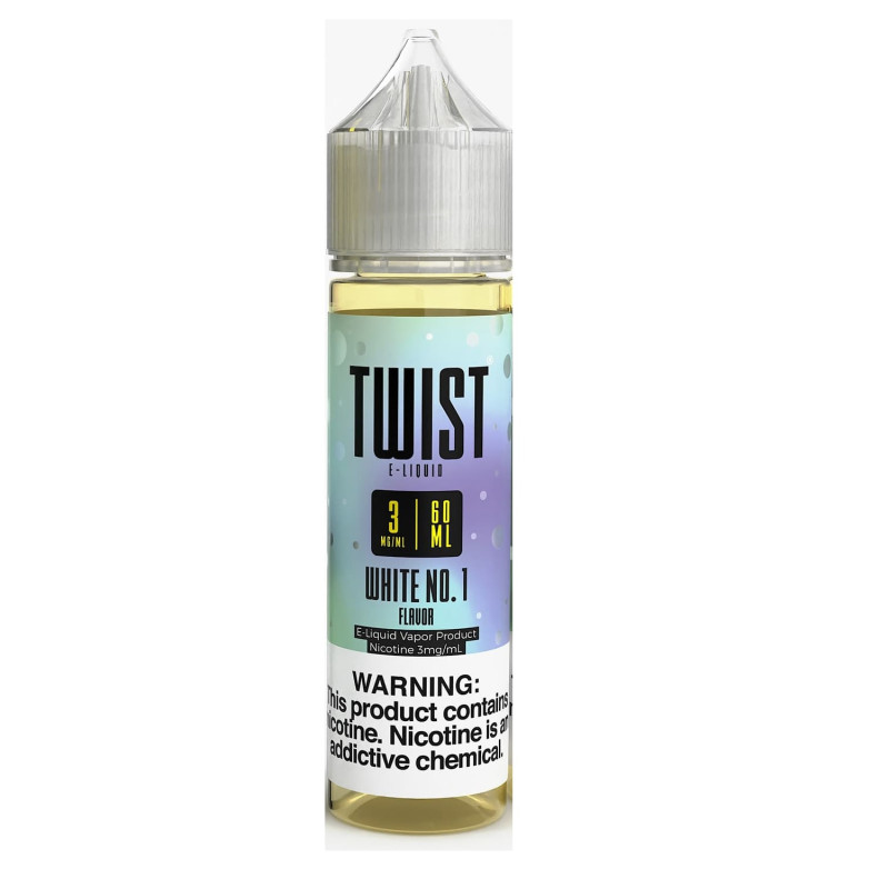 *クリアランスセール* Twist E-Liquids ホワイト No.1 60ml